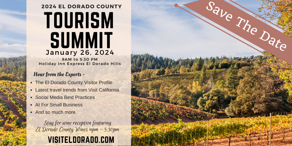 2024 El Dorado County Tourism Summit | El Dorado County Winery | Wine Tasting El Dorado County