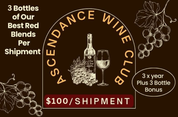 Ascendance Wine Club | Crystal Basin Cellars Apple Hill (Camino) | Wine Tasting in Apple Hill