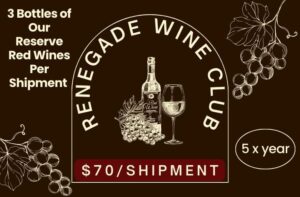 Renegade Wine Club | Wine Club El Dorado County