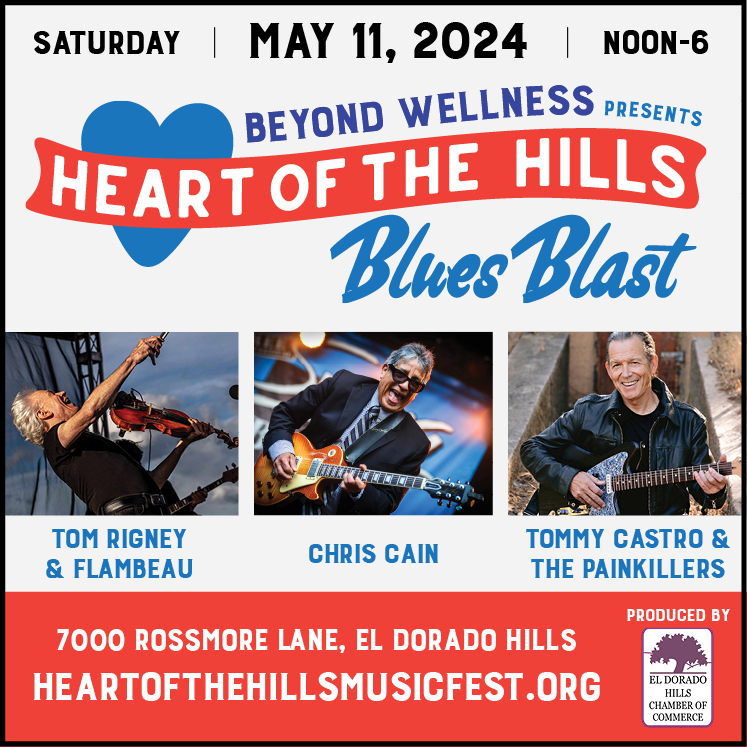 Heart of the Hills Blues Blast El Dorado Hills | The Road Show El Dorado County | Crystal Basin