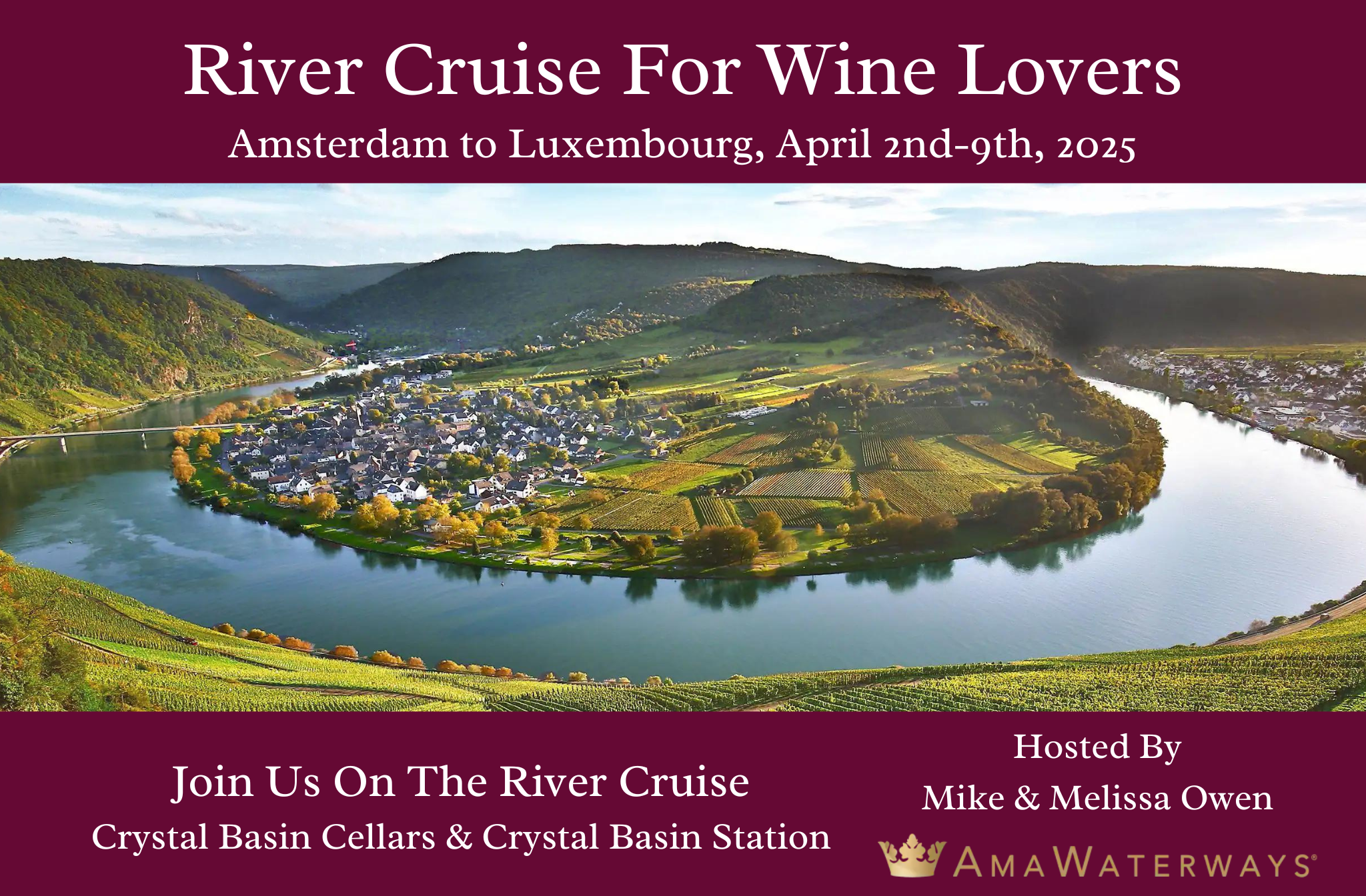 River Cruise For Wine Lovers