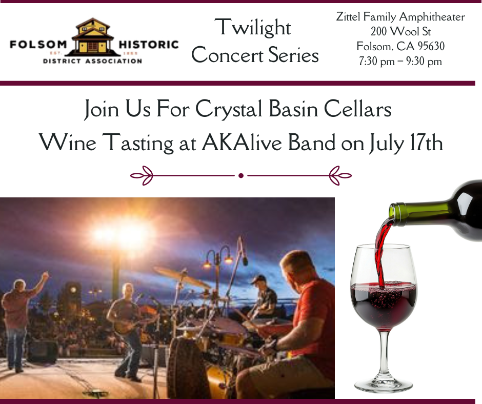 Crystal Basin Station | Wine Tasting Folsom