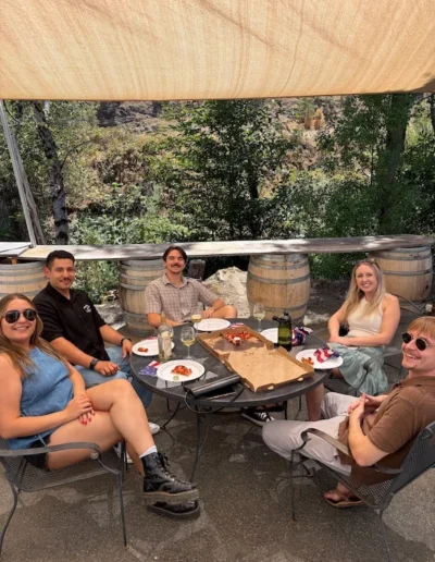 Lush Gardens at Crystal Basin Cellars | Wine Tasting Placerville