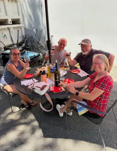 Lush Gardens at Crystal Basin Cellars | Wine Tasting Placerville
